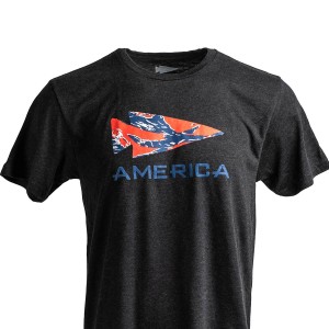 Goruck American Tiger Stripe Spearhead T-Shirt Men Black | DE-COU418359