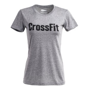 Goruck CrossFit T-Shirt Women Grey | DE-GJD831924