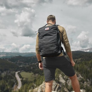 Goruck Indestructible Challenge Shorts Men Black | DE-XYO046912