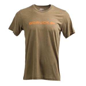 Goruck Logo T-Shirt Women Khaki | DE-KXT650934