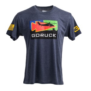 Goruck Mog Mile 30th Anniversary T-Shirt Men Navy | DE-BVY680519