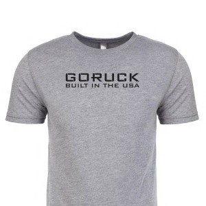 Goruck Reverse Flag T-Shirt Men Grey | DE-PZN169470