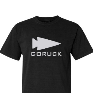 Goruck Spearhead Heavyweight T-Shirt Men Black | DE-LDF357219