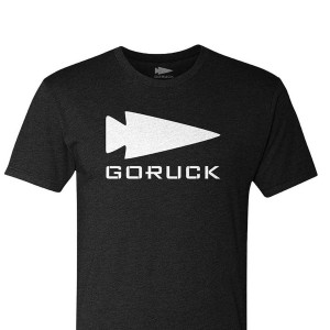 Goruck Spearhead T-Shirt Men Black / White | DE-SPU971402