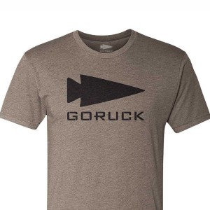 Goruck Spearhead T-Shirt Men Brown | DE-DQG795108
