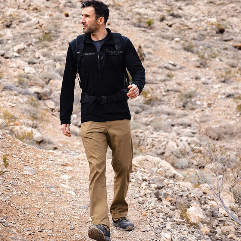 Goruck 24.7 Simple Pants Midweight Pants Men Khaki | DE-DBN792184