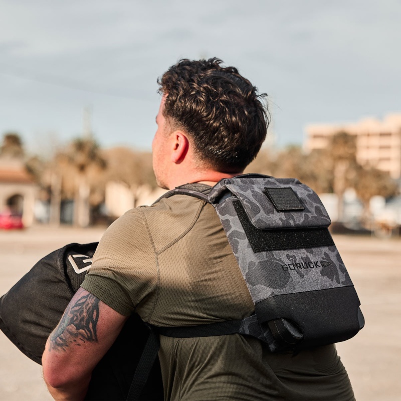 Goruck 3.0 Standard Ruck Plate Carrier Accessories Black Camo | DE-JAK328059