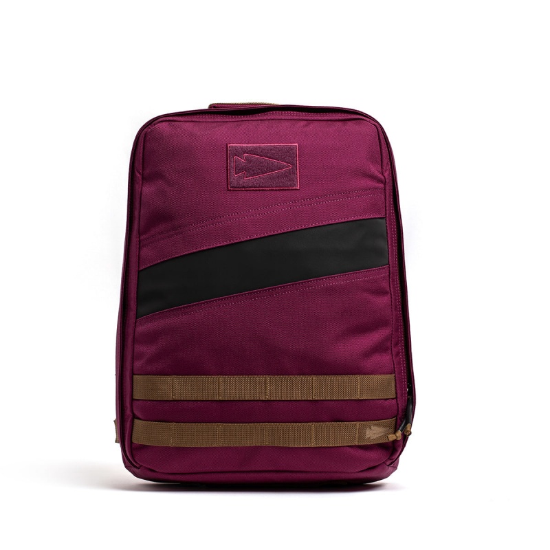 Goruck 4.0 15L Rucker Accessories Dark Red / Brown | DE-QSA249531