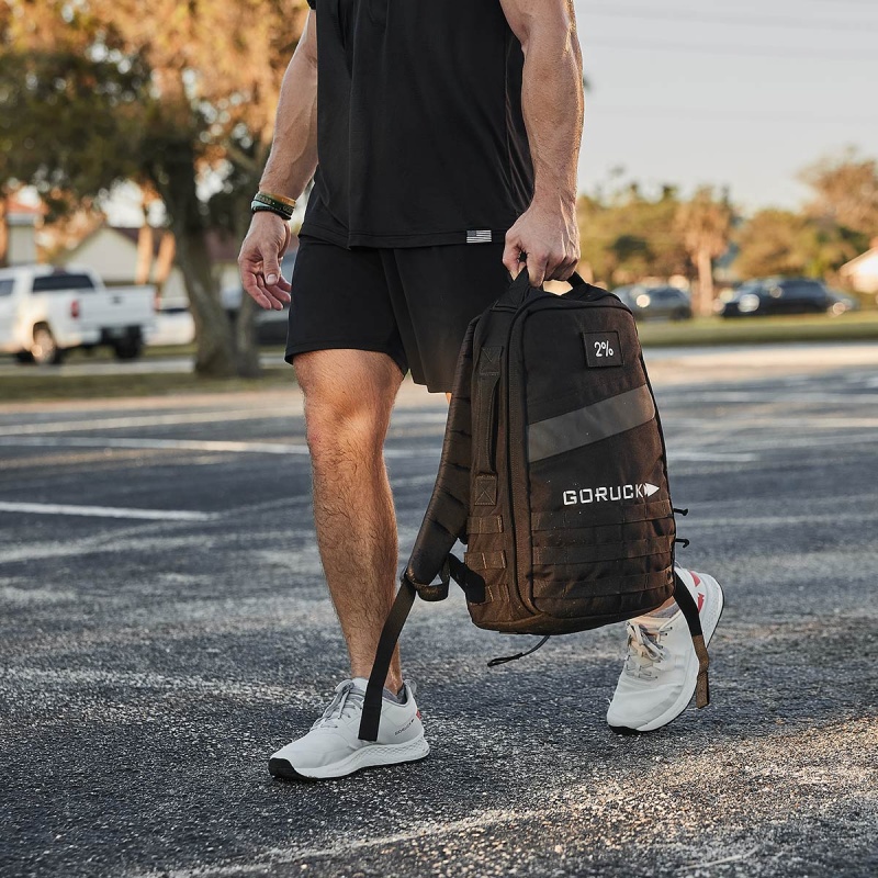 Goruck 4.0 20L Rucker Accessories Black / Orange | DE-RTN086472