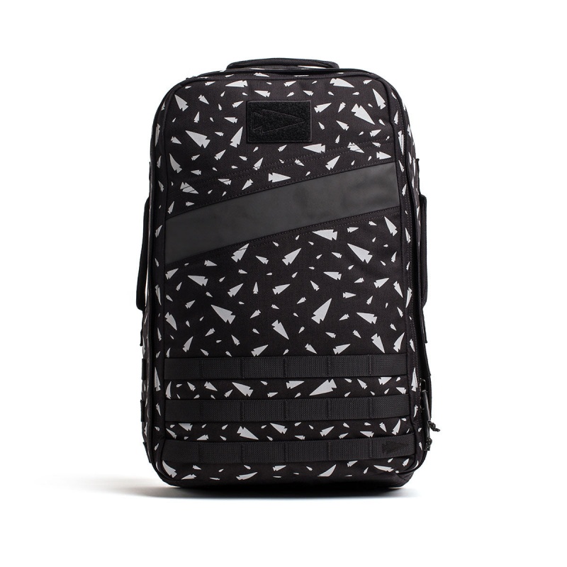 Goruck 4.0 20L Rucker Accessories Black / White / Orange | DE-GSU132964
