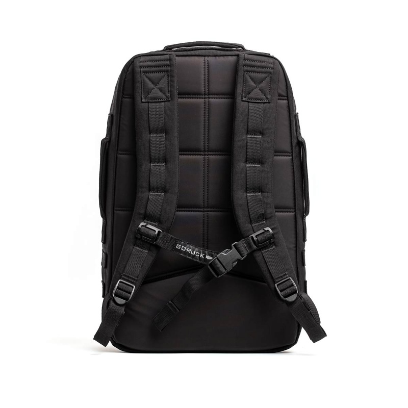 Goruck 4.0 25L Rucker Accessories Black / Orange | DE-HBZ632795