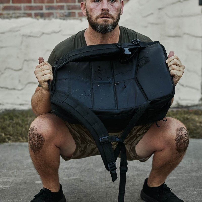 Goruck 4.0 25L Rucker Accessories Black / Orange | DE-HBZ632795