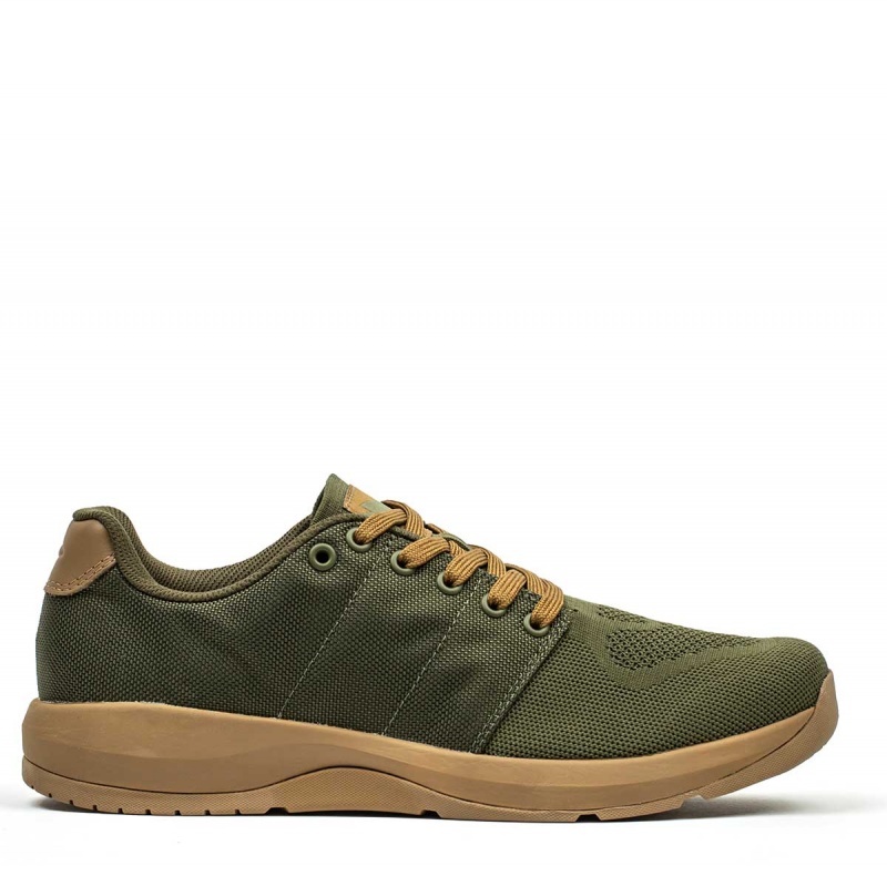 Goruck Ballistic Trainers Women Green / Brown | DE-YGX459108