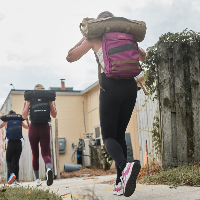 Goruck Baton Rouge Rough Runners Women White / Red | DE-PMO042856
