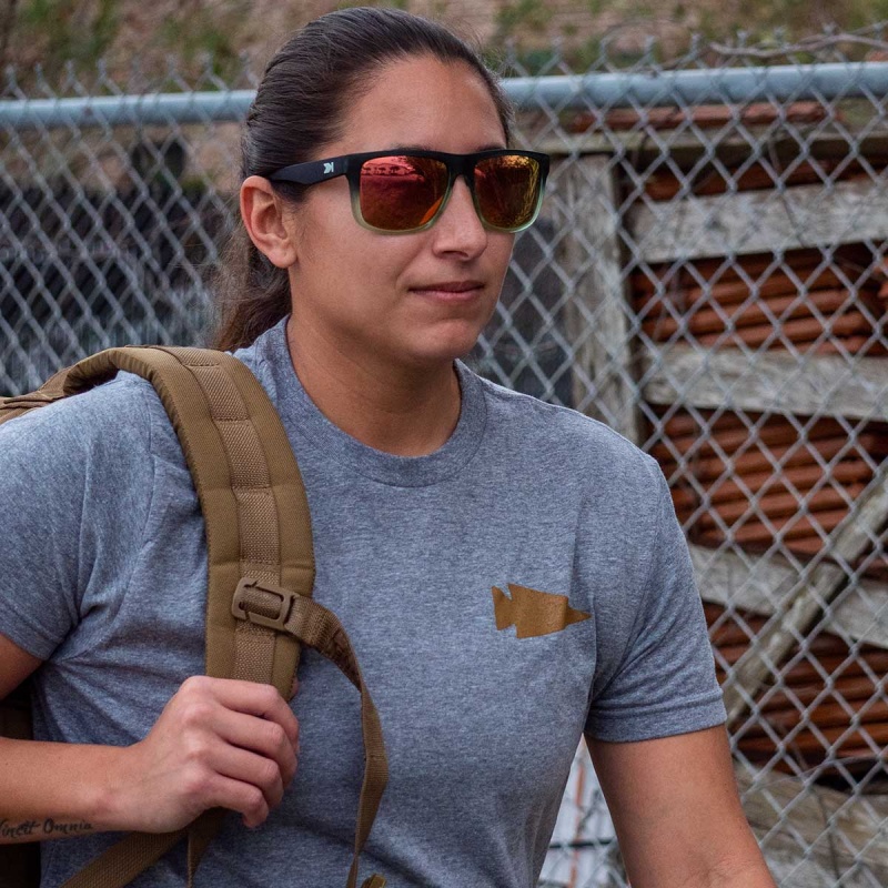 Goruck Coyote Spearhead T-Shirt Women Grey | DE-OWG802637