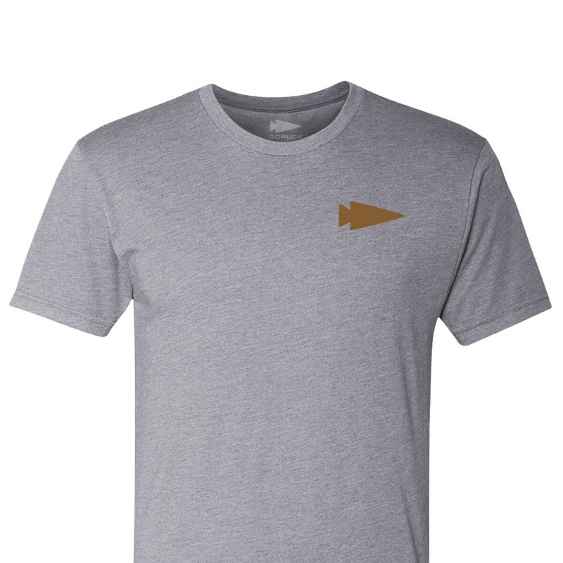 Goruck Coyote Spearhead T-Shirt Women Grey | DE-OWG802637