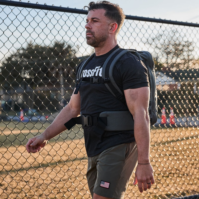 Goruck CrossFit T-Shirt Men Black | DE-BTW897251