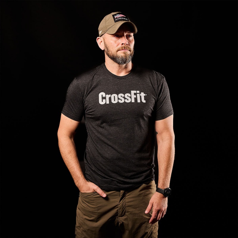Goruck CrossFit T-Shirt Men Black | DE-BTW897251