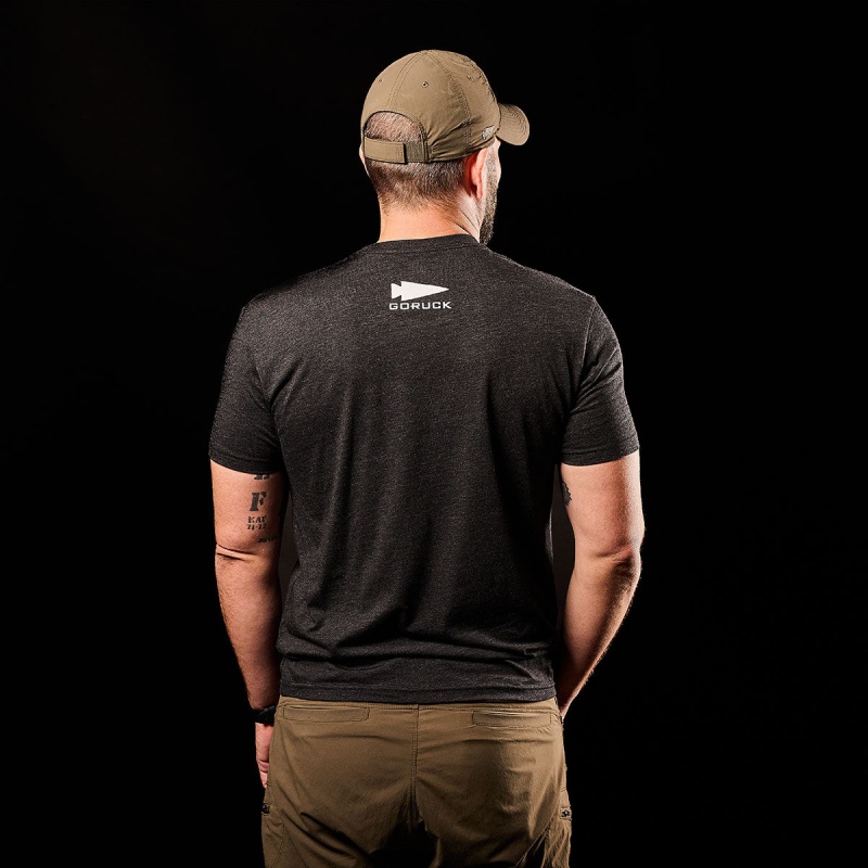 Goruck CrossFit T-Shirt Men Black | DE-BTW897251