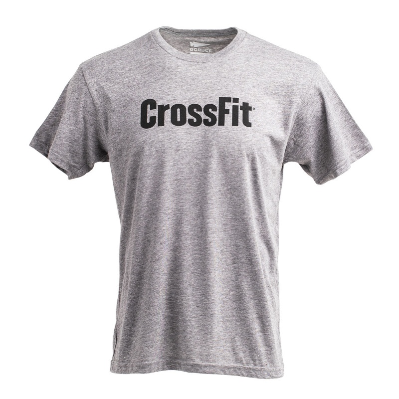 Goruck CrossFit T-Shirt Men Grey | DE-CBU601485