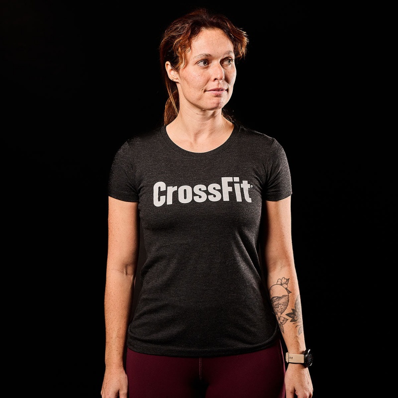 Goruck CrossFit T-Shirt Women Black | DE-LIN825179