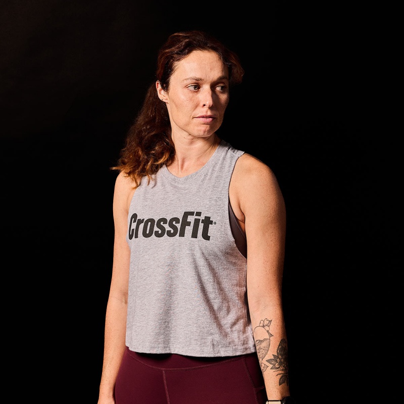 Goruck CrossFit Tank Women Grey | DE-SCM142930