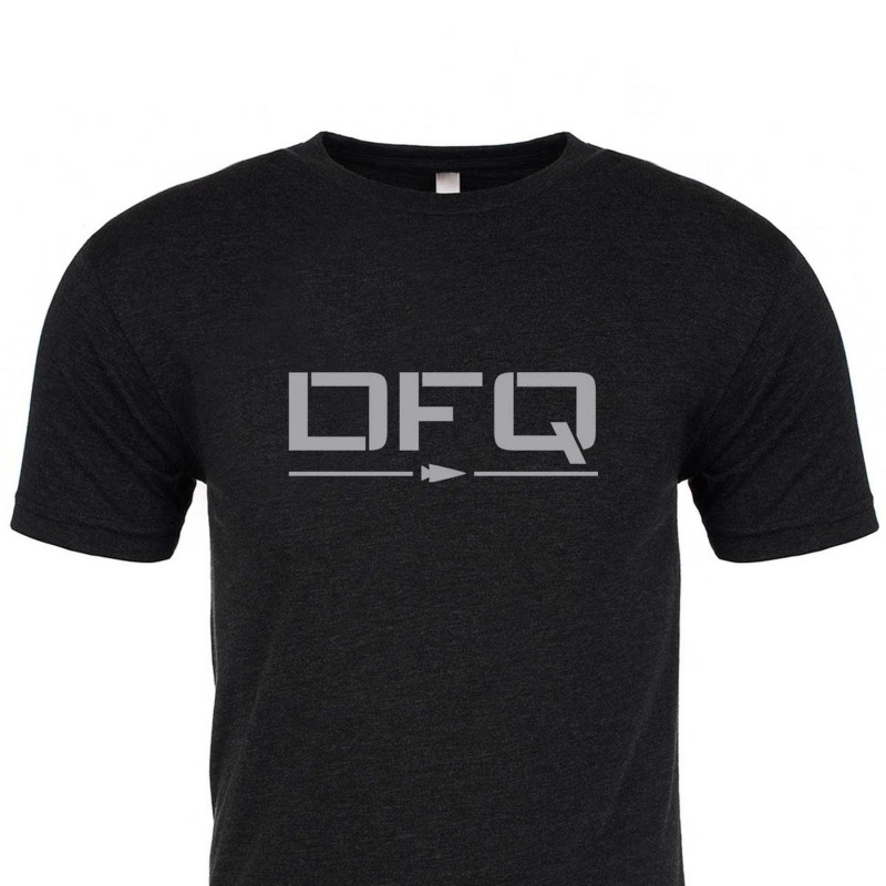 Goruck DFQ T-Shirt Men Black | DE-RTK951634