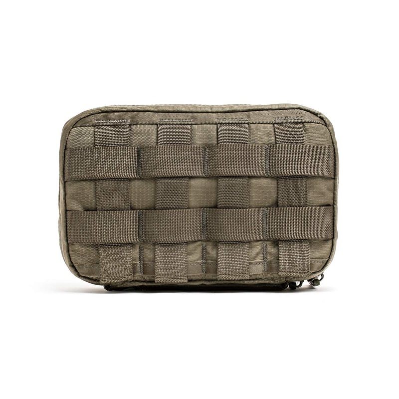 Goruck Field Pocket Ripstop ROBIC® Gr1 Accessories Grey / Orange | DE-XRH201847