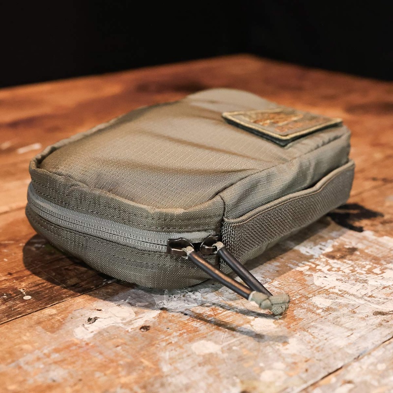 Goruck Field Pocket Ripstop ROBIC® Gr1 Accessories Grey / Orange | DE-XRH201847