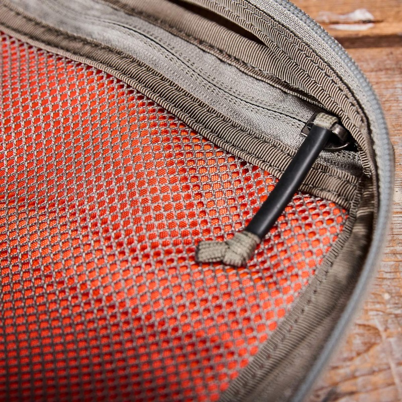 Goruck Field Pocket Ripstop ROBIC® Gr2 Accessories Grey / Orange | DE-OGK687352