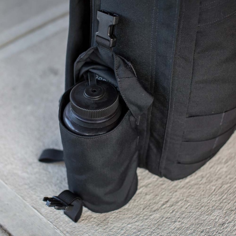 Goruck Full Panel Water Bottle Pocket Bags Accessories Black | DE-ZOR736580