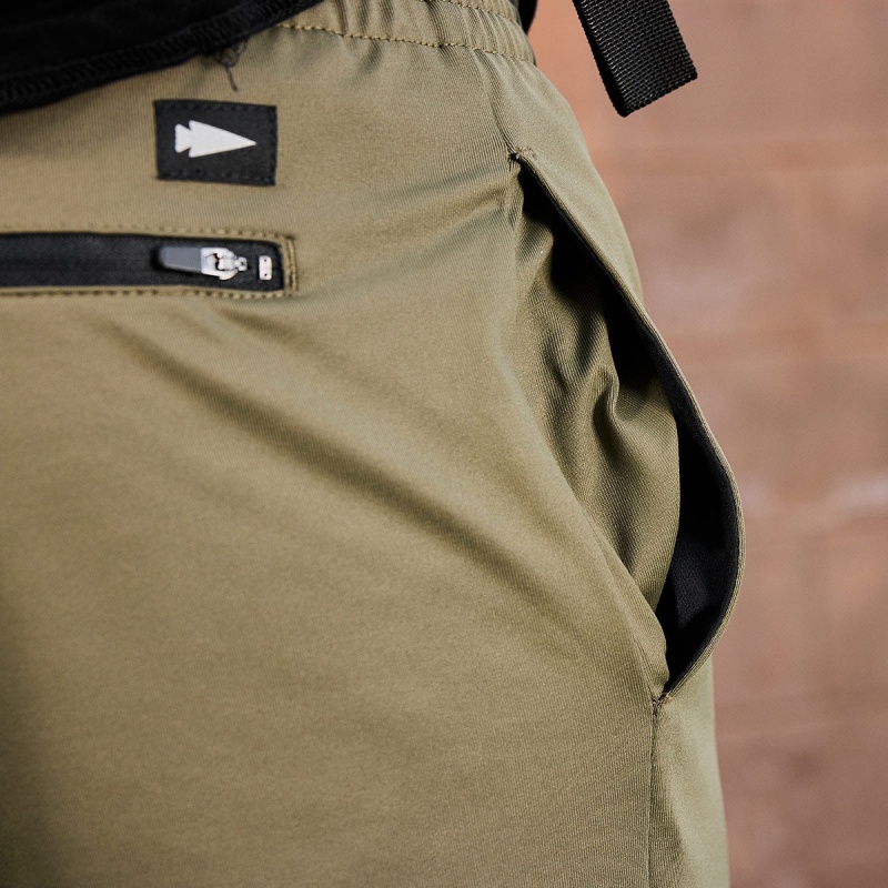 Goruck Indestructible Performance Joggers Pants Men Green | DE-LXC392051