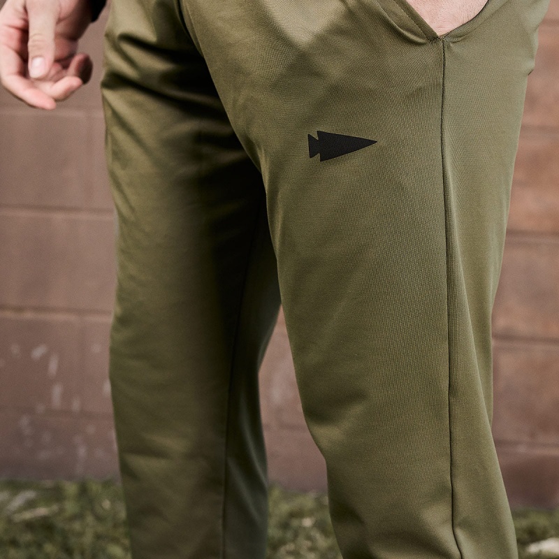 Goruck Indestructible Performance Joggers Pants Men Green | DE-LXC392051