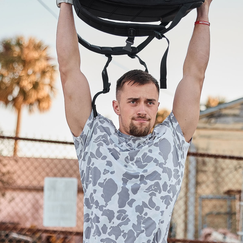 Goruck Indestructible Performance Tops Men Camo | DE-ZVI346982