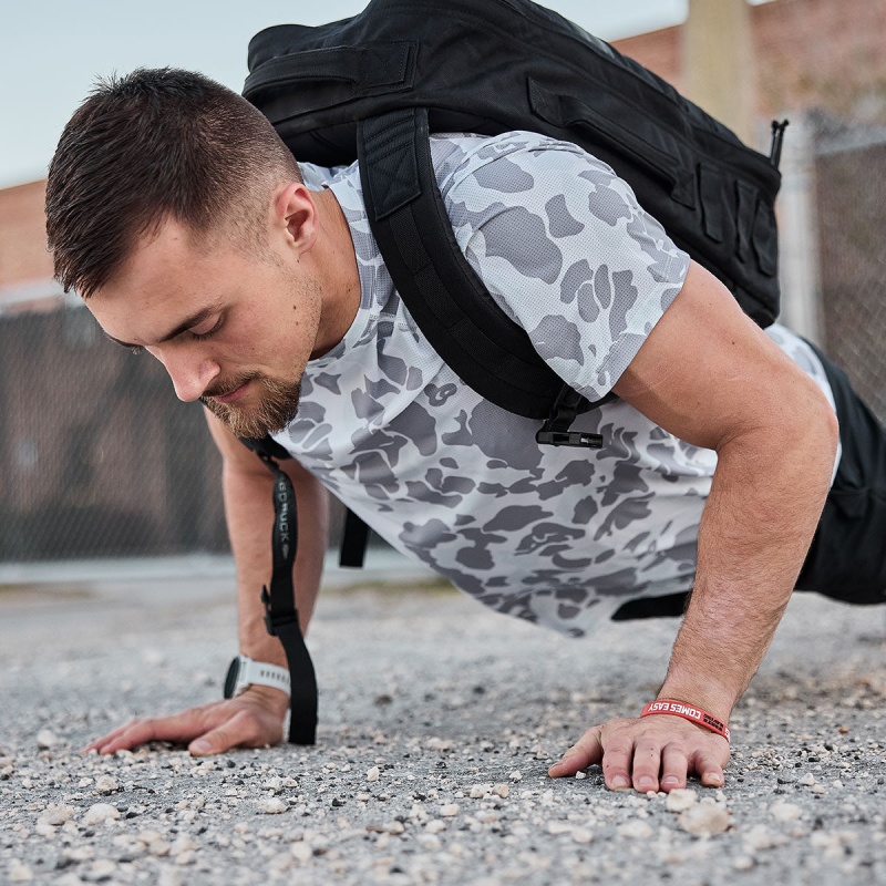 Goruck Indestructible Performance Tops Men Camo | DE-ZVI346982