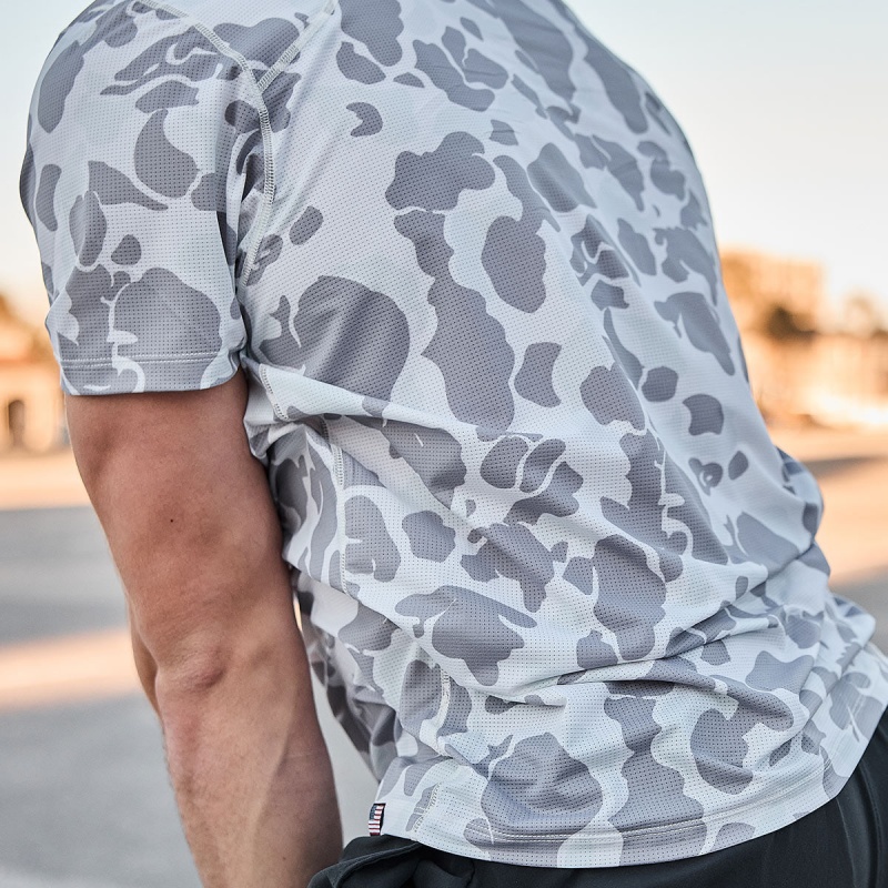 Goruck Indestructible Performance Tops Men Camo | DE-ZVI346982