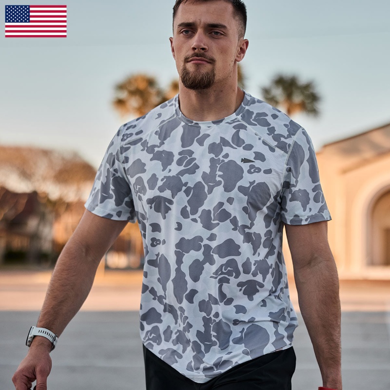 Goruck Indestructible Performance Tops Men Camo | DE-ZVI346982