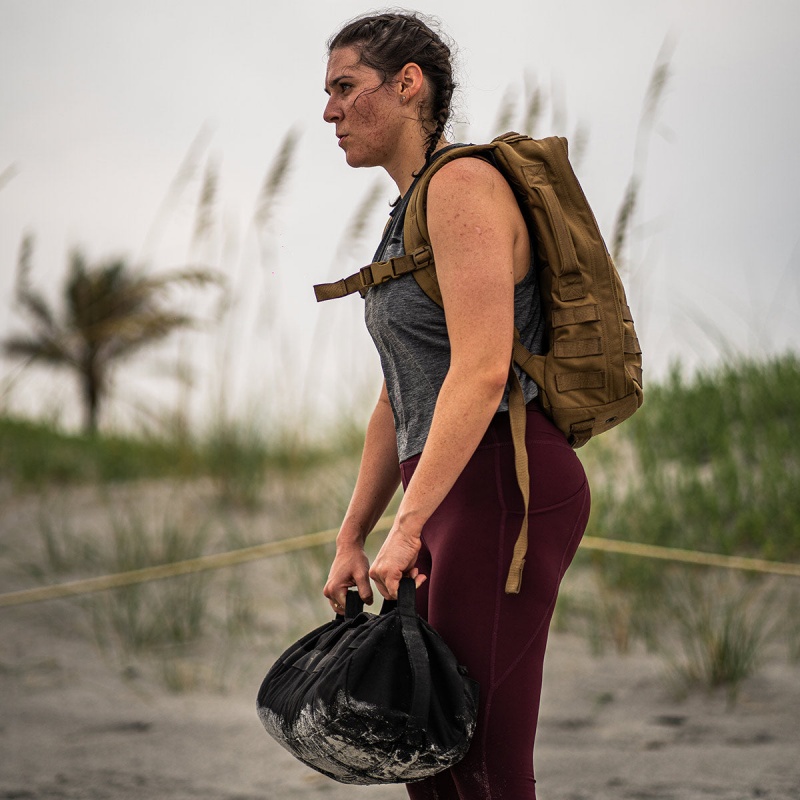 Goruck Indestructible Tough / Pockets Leggings Women Red | DE-QLE641238