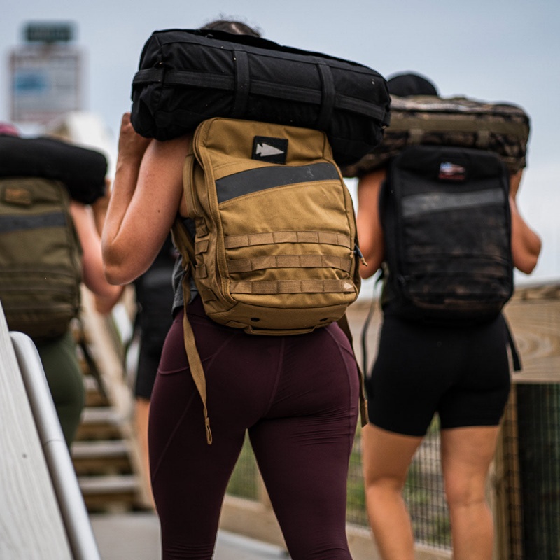Goruck Indestructible Tough / Pockets Leggings Women Red | DE-QLE641238