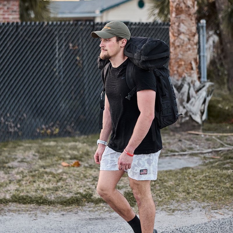 Goruck Indestructible Training Length 5 Shorts Men Camo | DE-IDN350974