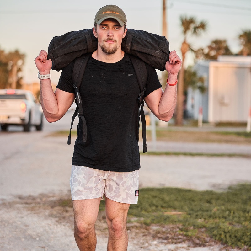 Goruck Indestructible Training Length 5 Shorts Men Camo | DE-IDN350974