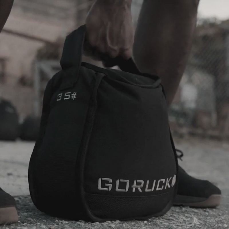 Goruck Kettlebells Training Sandbags Accessories Black | DE-UXV326405