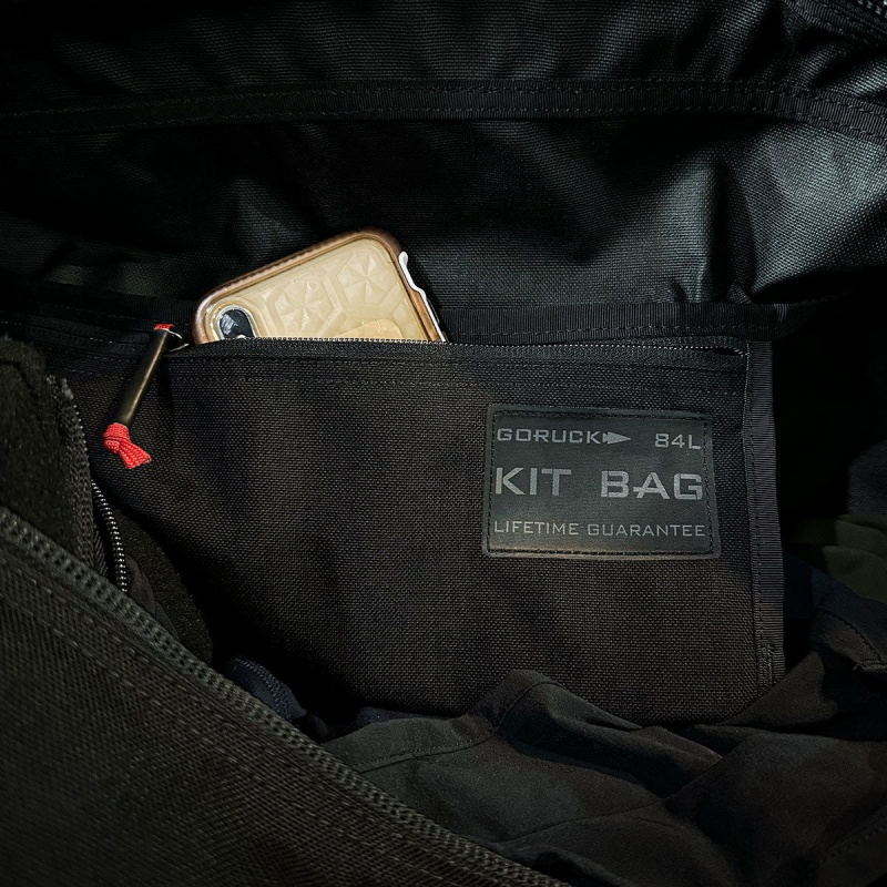 Goruck Kit 84L (Includes Shoulder Strap) Bags Accessories Black | DE-LIO291063
