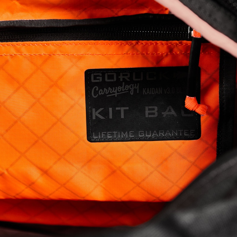 Goruck Kit Carryology Ultra Blaze Bags Accessories Black | DE-PEV609521