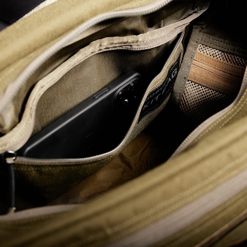 Goruck Kit (Includes Shoulder Strap) Bags Accessories Green / Brown | DE-JWX350179