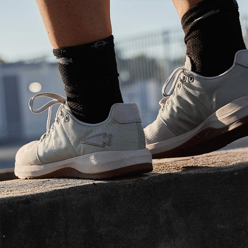 Goruck Lunar Rock Reflective Spearhead Ballistic Trainers Men White | DE-NZY639840