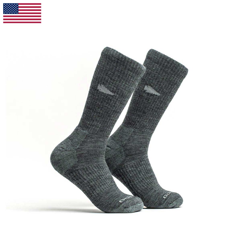 Goruck Merino Challenge Socks Men Grey | DE-RWE594316