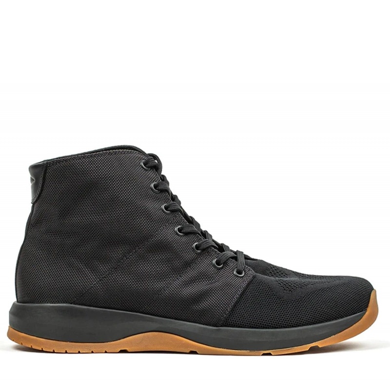 Goruck Mid Top Ballistic Trainers Women Black | DE-WIL359867
