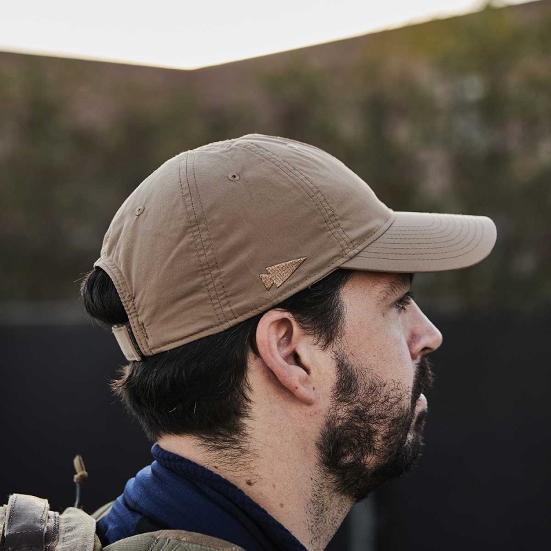 Goruck Performance TAC Slick Hat Accessories Khaki | DE-HUS276408