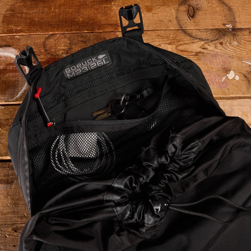 Goruck Ripstop ROBIC® M23 Accessories Black / Grey | DE-IYW580124